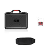 For DJI Mini 4 Pro STARTRC Drone Kit Water-resistant ABS Suitcase Storage Box(Black Red)