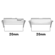 For Redmi Watch 3 Lite / Watch 3 Active 1 Pair Metal Watch Band Connector(Rose Gold)