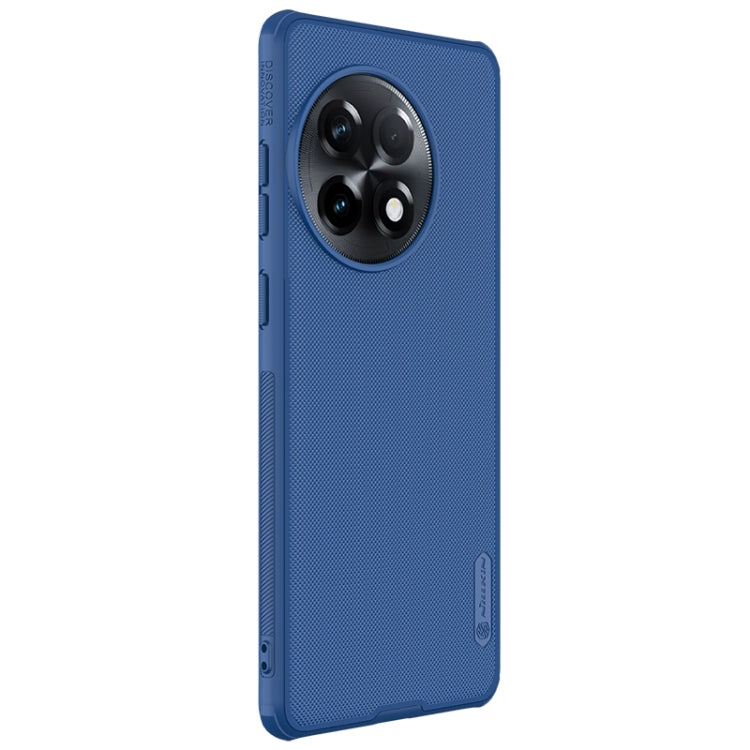For OnePlus Ace 2 Pro NILLKIN Frosted Shield Pro PC + TPU Phone Case(Blue)
