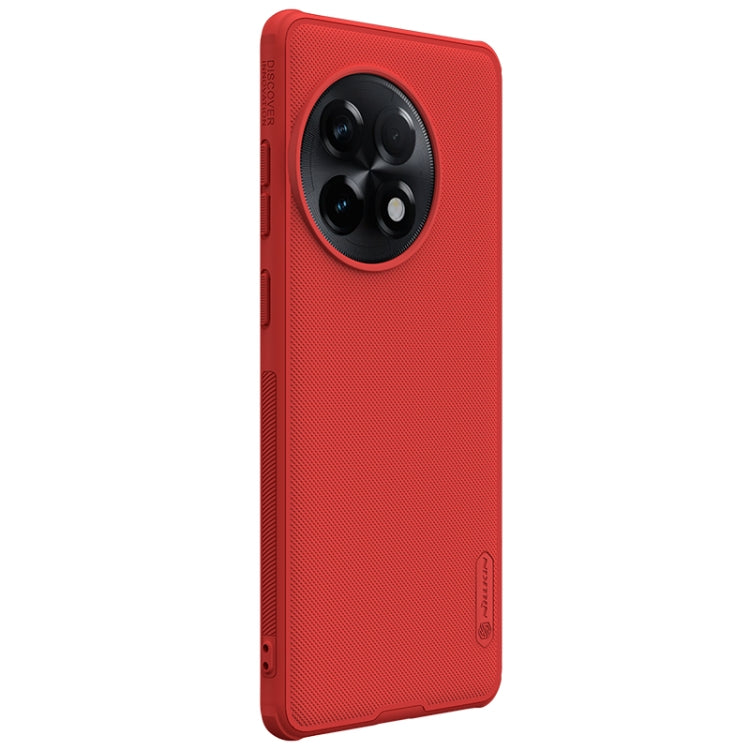 For OnePlus Ace 2 Pro NILLKIN Frosted Shield Pro PC + TPU Phone Case(Red)