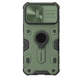 For iPhone 15 Pro Max NILLKIN Shockproof CamShield Armor Protective Case with Invisible Ring Holder(Green) - free shipping - PMC TechLife - Order now!