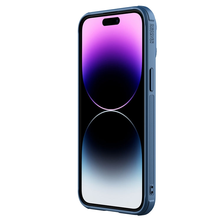 For iPhone 15 Pro Max NILLKIN CamShield Prop Series PC + TPU Phone Case(Blue)