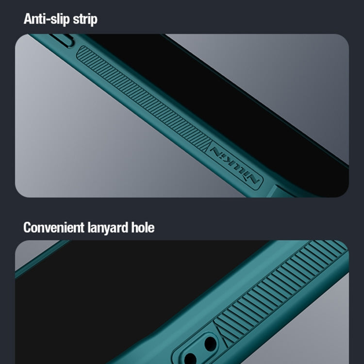For iPhone 15 Pro Max NILLKIN CamShield Prop Series PC + TPU Phone Case(Blue)