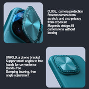 For iPhone 15 Pro Max NILLKIN CamShield Prop Series PC + TPU Phone Case(Green)
