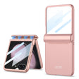 For Samsung Galaxy Z Flip5 GKK Integrated Full Coverage Folding Phone Case(Pink) - Galaxy Z Flip5 Cases by GKK | Online Shopping South Africa | PMC TechLife | Buy Now Pay Later Mobicred