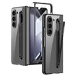 For Samsung Galaxy Z Fold5 5G GKK Integrated PC Phone Case with Pen Slot, No Include Pen(Black) - Galaxy Z Fold5 Cases by GKK | Online Shopping South Africa | PMC TechLife | Buy Now Pay Later Mobicred