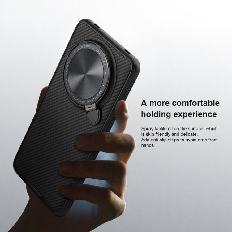 For Huawei Mate 60 Pro/60 Pro+ NILLKIN Black Mirror Prop CD Texture Mirror Phone Case(Black)
