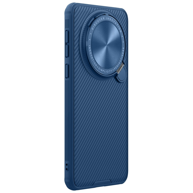 For Huawei Mate 60 Pro/60 Pro+ NILLKIN Black Mirror Prop CD Texture Mirror Phone Case(Blue)