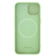 For iPhone 15 NILLKIN CamShield MagSafe Liquid Silicone Phone Case(Green)