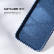 For iPhone 15 Plus NILLKIN CamShield Liquid Silicone Phone Case(Blue)