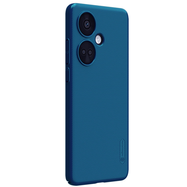 For OPPO K11 NILLKIN Frosted PC Phone Case(Blue)