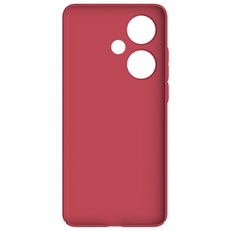 For OPPO K11 NILLKIN Frosted PC Phone Case(Red)
