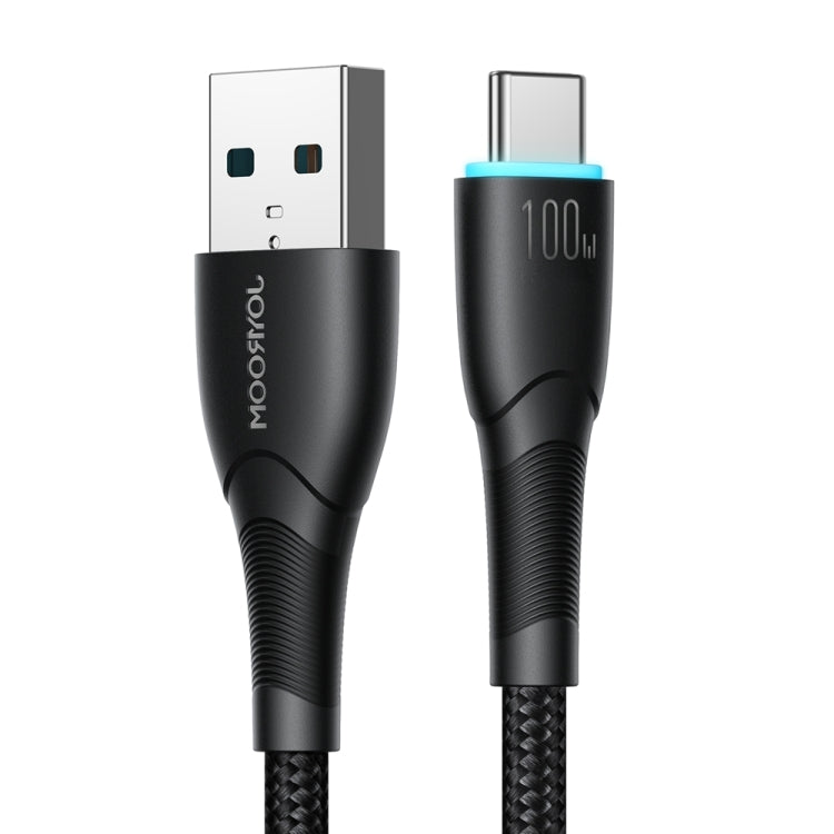 JOYROOM SA32-AC6 Starry Series 100W USB to USB-C / Type-C Fast Charging Data Cable, Length:1m(Black)