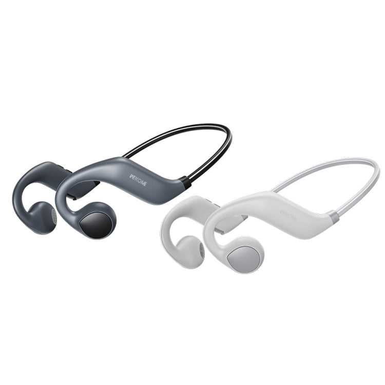 WK VC06 Alien Air Conduction Bluetooth Earphone(White)