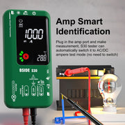 BSIDE S30 Smart Color Screen Infrared Temperature Measurement Multimeter(Black)