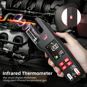 BSIDE U6X AC/DC Clamp-on Infrared Temperature Measurement Multimeter