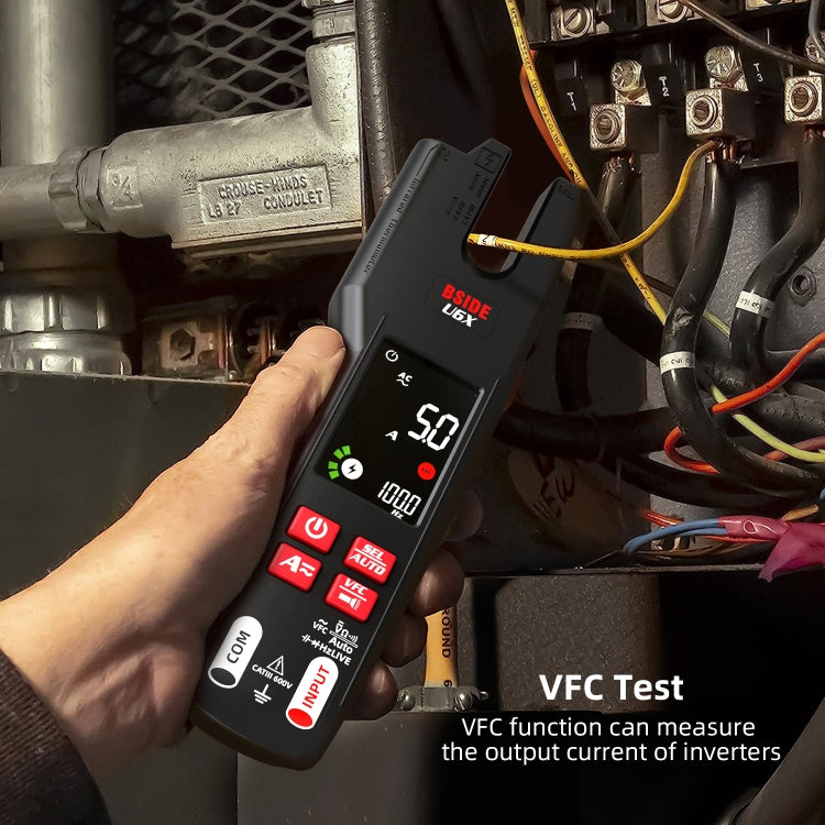 BSIDE U6X AC/DC Clamp-on Infrared Temperature Measurement Multimeter