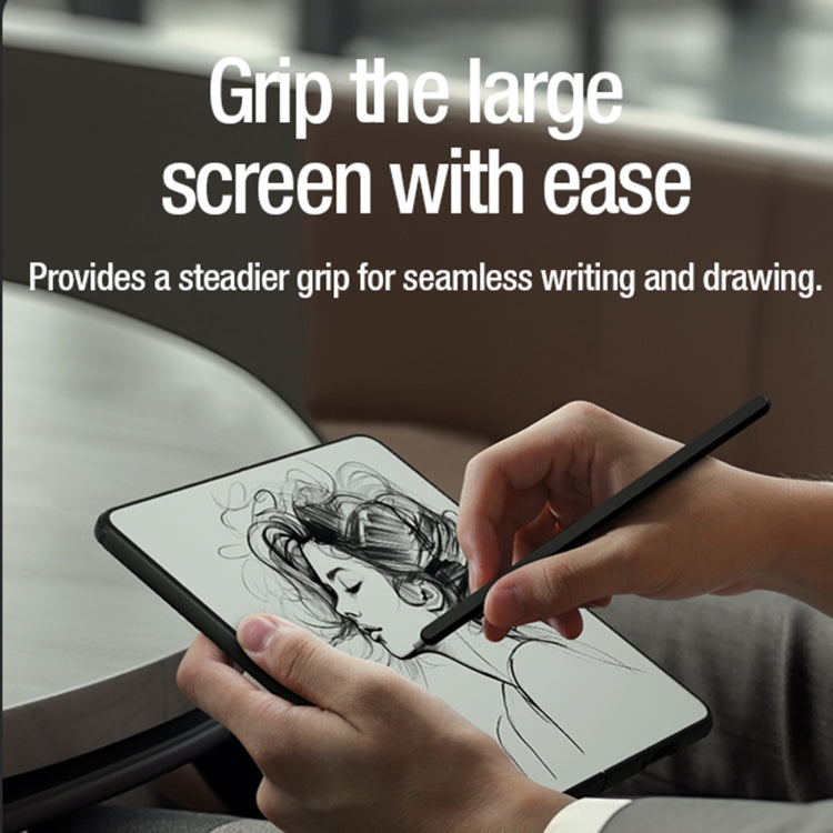 For Samsung Galaxy Z Fold5 NILLKIN CamShield Fold Series PC + TPU Phone Case with Pen Slot(Green)