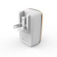 LDNIO A2204 2 in 1 12W Dual USB Interface Travel Charger Mobile Phone Charger with Type-C / USB-C Data Cable, US Plug - free shipping - PMC TechLife - Order now!