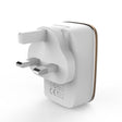 LDNIO A2204 2 in 1 12W Dual USB Interface Travel Charger Mobile Phone Charger with Type-C / USB-C Data Cable, UK Plug - free shipping - PMC TechLife - Order now!