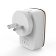 LDNIO A2204 2 in 1 12W Dual USB Interface Travel Charger Mobile Phone Charger with Type-C / USB-C Data Cable, AU Plug - free shipping - PMC TechLife - Order now!
