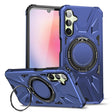 For Samsung Galaxy A24 4G/A25 5G MagSafe Magnetic Shockproof Phone Case with Ring Holder(Navy Blue) - Galaxy Phone Cases by PMC TechLife | Online Shopping South Africa | PMC TechLife