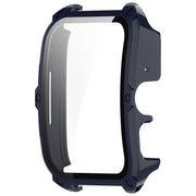 For OPPO Watch 4 Pro PC + Tempered Film Integrated Watch Protective Case(Ink Blue)
