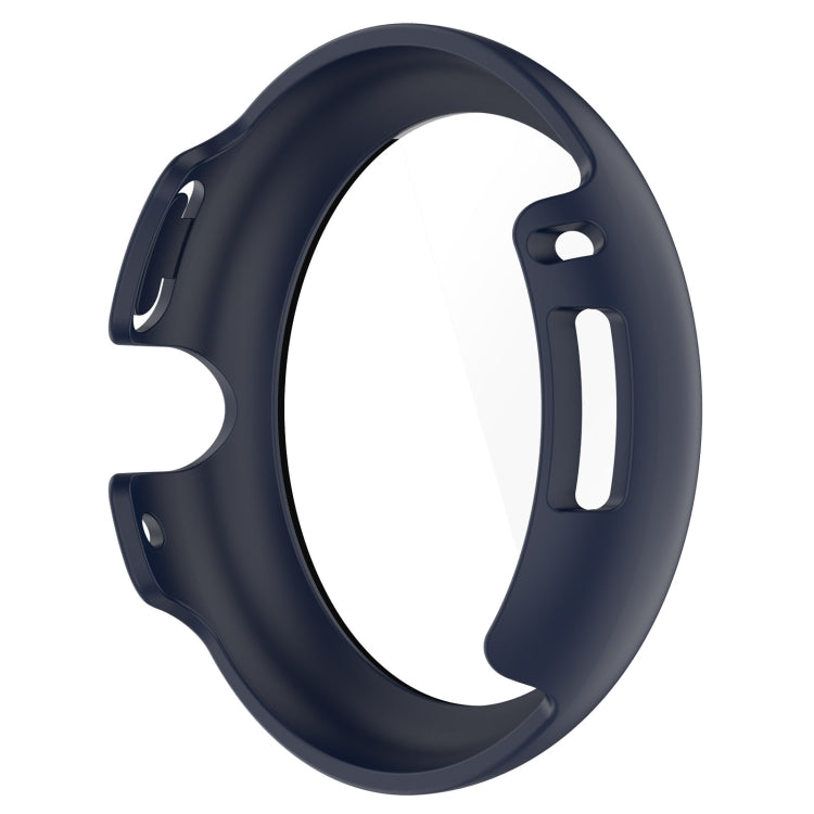 For Google Pixel Watch 2 PC + Tempered Film Integrated Watch Protective Case(Midnight Blue)