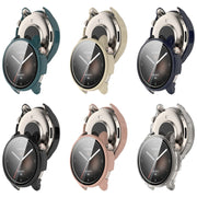 For Amazfit Balance A2286 PC + Tempered Film Integrated Watch Protective Case(Black)