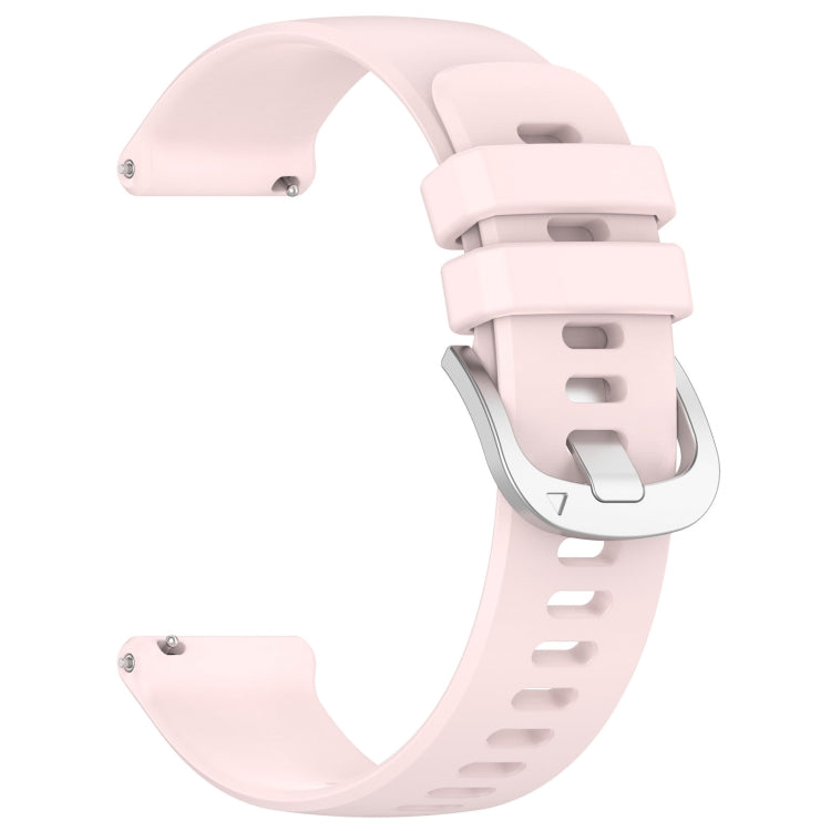 For Garmin vivoactive 5 / Active 5 20mm Silicone Watch Band(Pink)