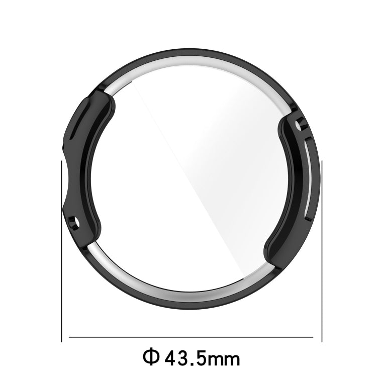 For Google Pixel Watch 2 Full Coverage TPU Electroplated Watch Protective Case(Rose Gold)