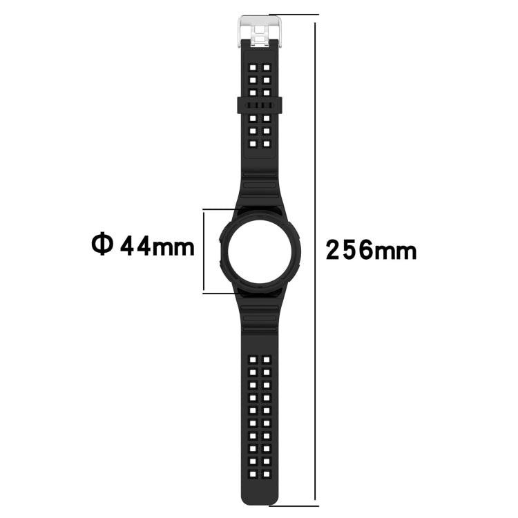 For Google Pixel Watch 2 Integrated Fully Enclosed Silicone Watch Band(Orange)