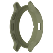 Compatible with Garmin Venu 3S Half Pack Hollow TPU Armor Watch Protective Case(Green)