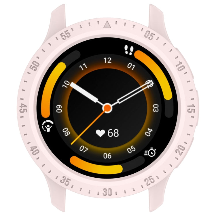For Garmin Venu 3S Half Pack Hollow TPU Armor Watch Protective Case(Light Pink)