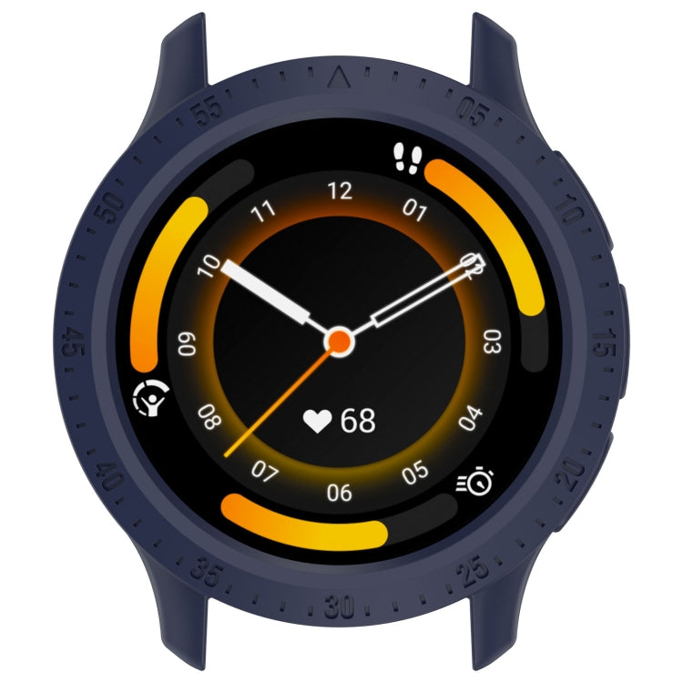 For Garmin Venu 3 Half Pack Hollow TPU Armor Watch Protective Case(Dark Blue)