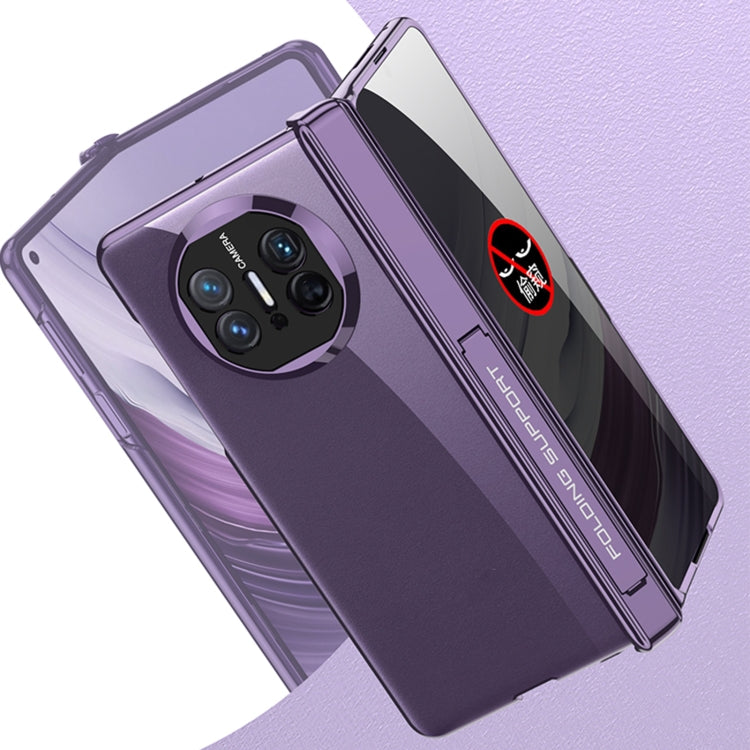 For Huawei Mate X5 GKK Integrated Magnetic Folding Phantom Privacy Phone Case(Black)