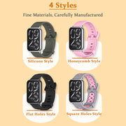 For Xiaomi Smart Band 9 Pro / 8 Pro Mijobs Square Hole Breathable Silicone Watch Band(Black Grey)