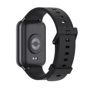 For Xiaomi Smart Band 9 Pro / 8 Pro Mijobs Silicone Breathable Watch Band(Black)