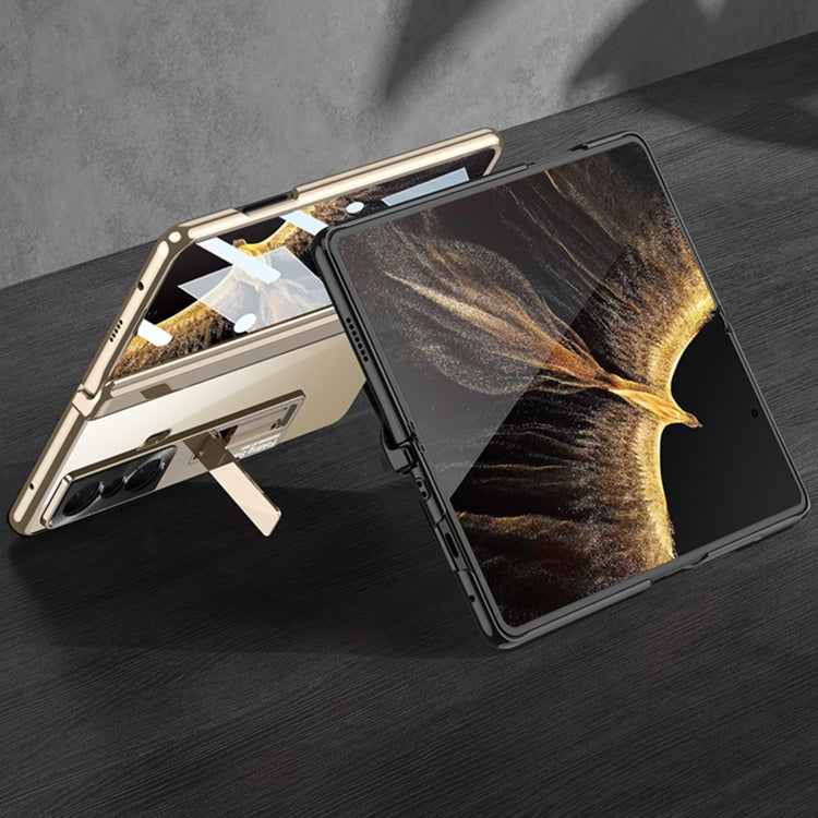 For Honor Magic VS GKK Integrated Magnetic Fold Hinge Shockproof Phone Case(Black)