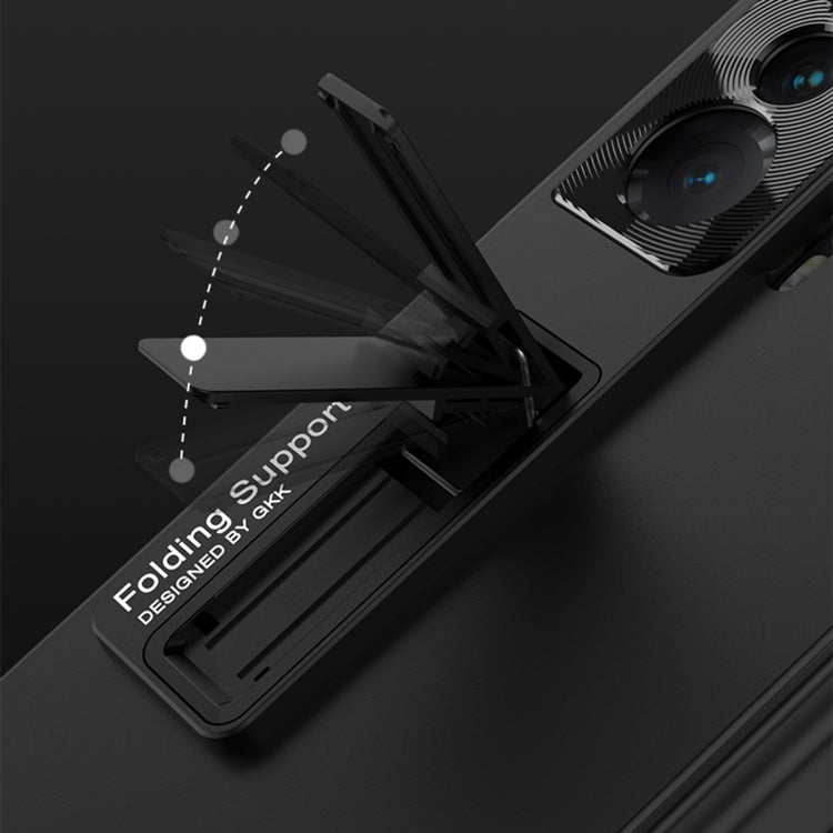 For Honor Magic VS GKK Integrated Magnetic Folding Hinge All-inclusive Phone Case(Black)