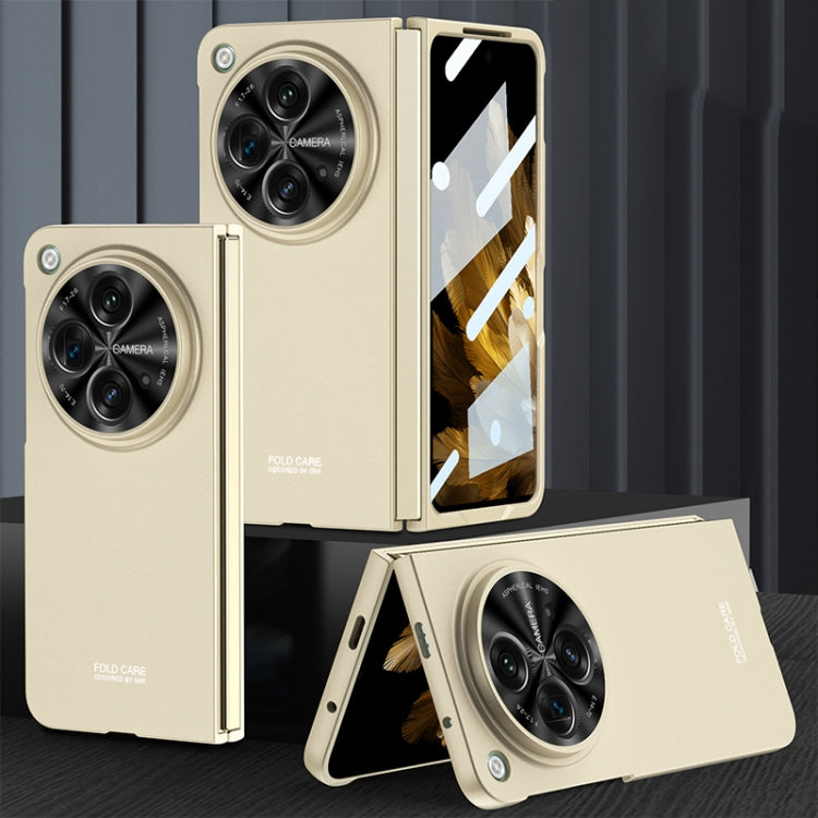 For OPPO Find N3 / OnePlus Open GKK Integrated Ultra-thin Full Coverage Protective Case(Gold)