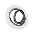 Magsafe Magnetic Electroplating Phone Ring Holder(White) - Ring Holder by PMC TechLife | Online Shopping South Africa | PMC TechLife | Buy Now Pay Later Mobicred
