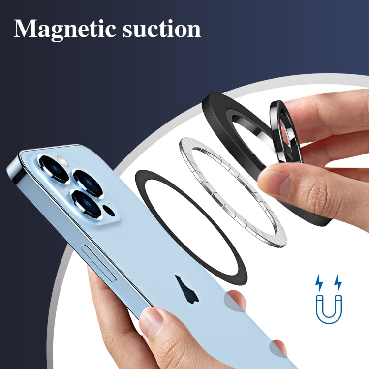 Magsafe Magnetic Electroplating Phone Ring Holder(White)