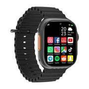 GS37 1.95 inch Screen Smart Phone Watch, 1GB+16GB, Android 9.0, Spreadtrum SL8541E, Network: 4G, Single Nano SIM, Front & Rear Camera(Black)