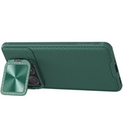 For Xiaomi Redmi K70/K70 Pro NILLKIN Black Mirror Prop CD Texture Mirror Phone Case(Green)