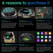 K56 Pro 1.39 inch Smart Steel Strap Wristband Support Heart Rate Monitoring / Blood Pressure Monitoring(Black Three Strains)