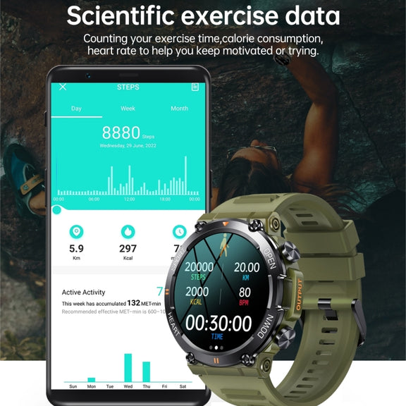 K56 Pro 1.39 inch Smart Steel Strap Wristband Support Heart Rate Monitoring / Blood Pressure Monitoring(Black Three Strains)