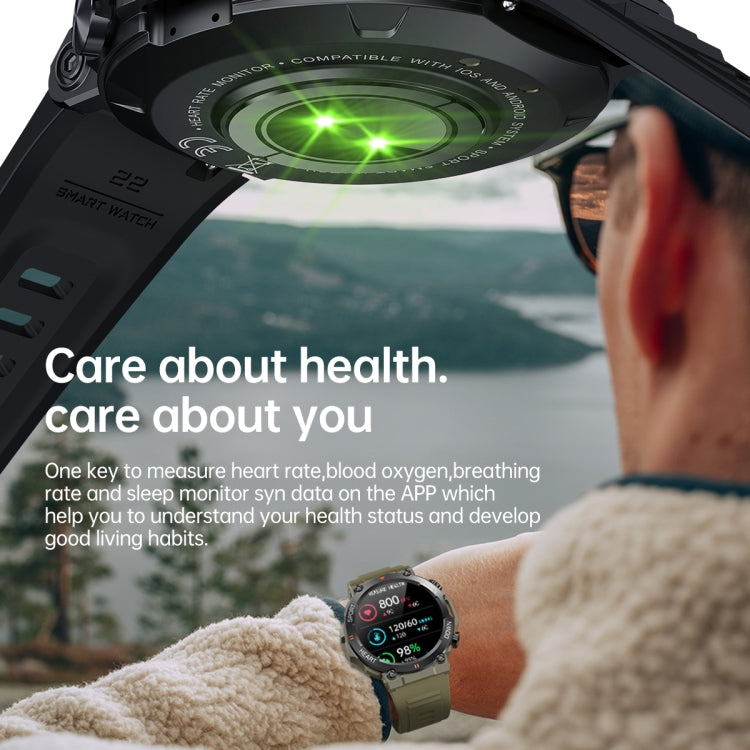 K56 Pro 1.39 inch Smart Steel Strap Wristband Support Heart Rate Monitoring / Blood Pressure Monitoring(Black Three Strains)