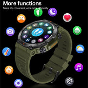 K56 Pro 1.39 inch Smart Steel Strap Wristband Support Heart Rate Monitoring / Blood Pressure Monitoring(Black Three Strains)