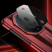 For Huawei Mate 60 GKK Leather Supercar Shockproof Phone Case(Red)